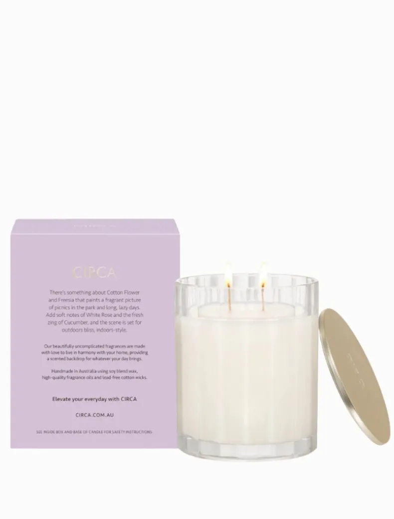 CIRCA Cotton Flower and Freesia Candle 350G