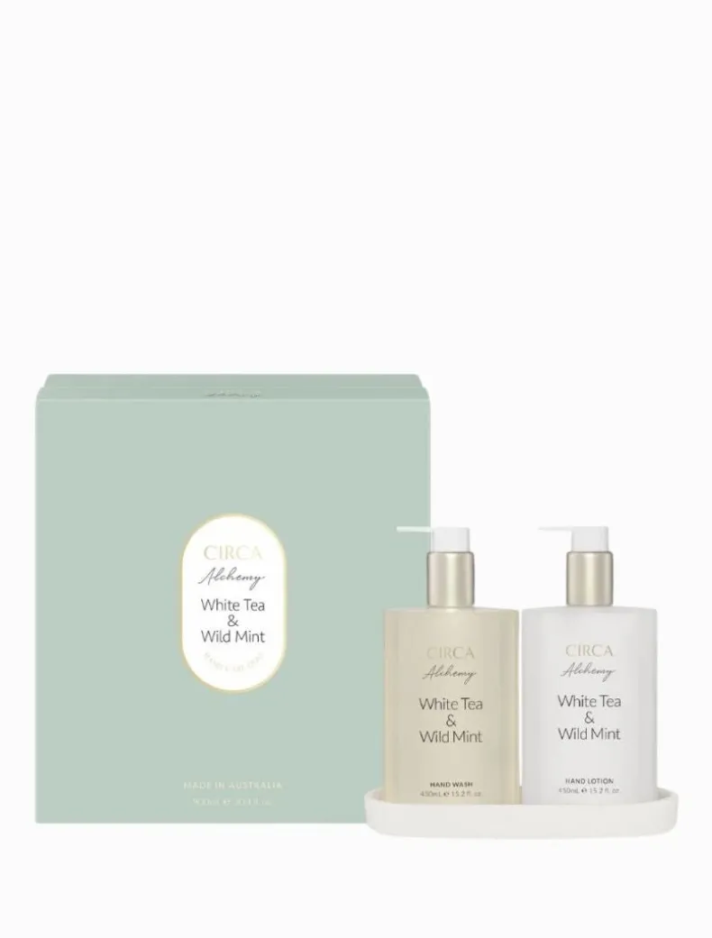 CIRCA Kitchen Alchemy Hand Care Duo White Tea and Wild Mint