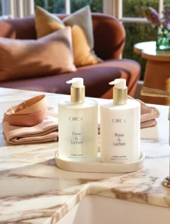 CIRCA Rose and Lychee Hand Care Duo Set 900ML