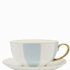 Classic Striped Tea Cup Blue 300ML