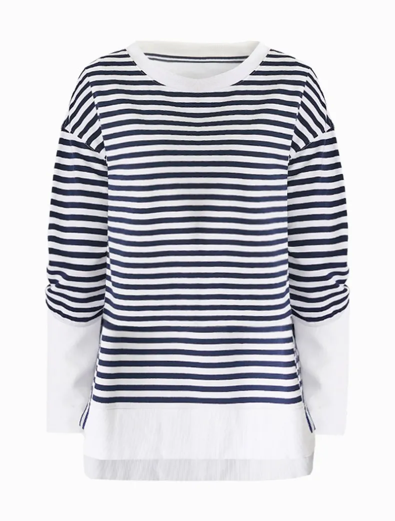 Claudia Striped Sweatshirt