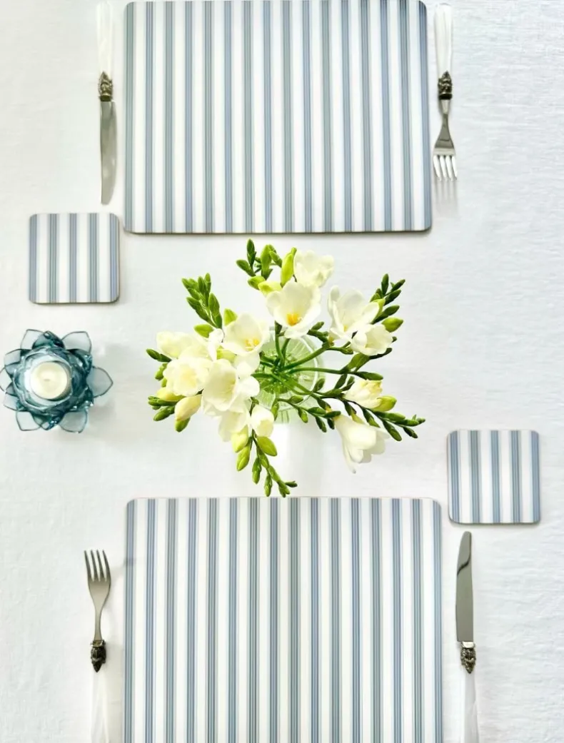 Coastal Stripes Coasters (Set of 4)