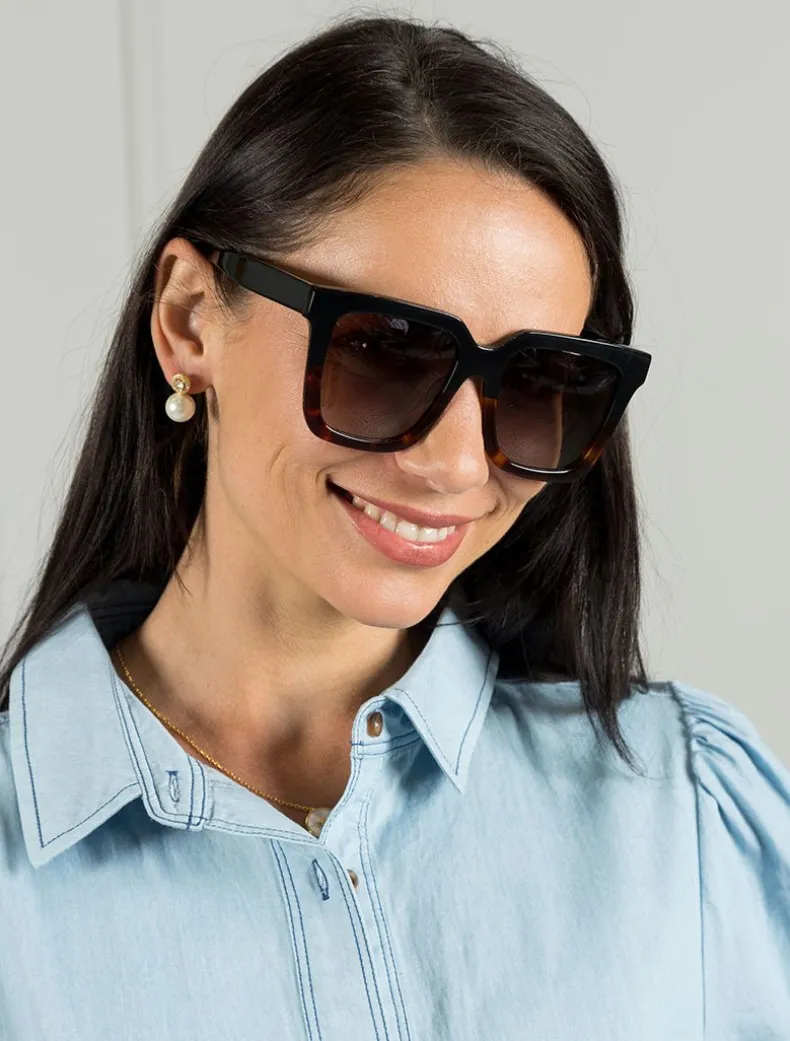Coco Sunglasses Black Tortoise