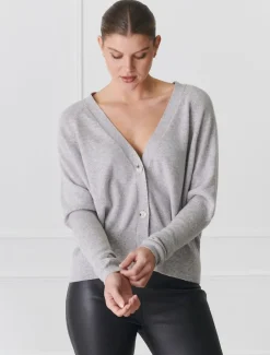 Collette Knit Cardigan Grey