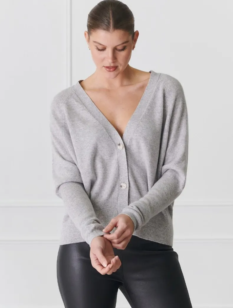 Collette Knit Cardigan Grey