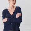 Collette Knit Cardigan Navy