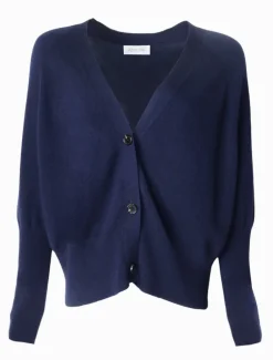Collette Knit Cardigan Navy