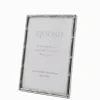 Colonial Bamboo Photo Frame Silver 4x6