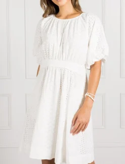 Connie Lace Dress White - FINAL SALE