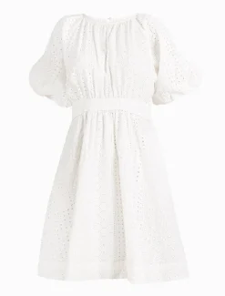 Connie Lace Dress White - FINAL SALE
