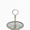 Cut Glass Ring Dish with Handle