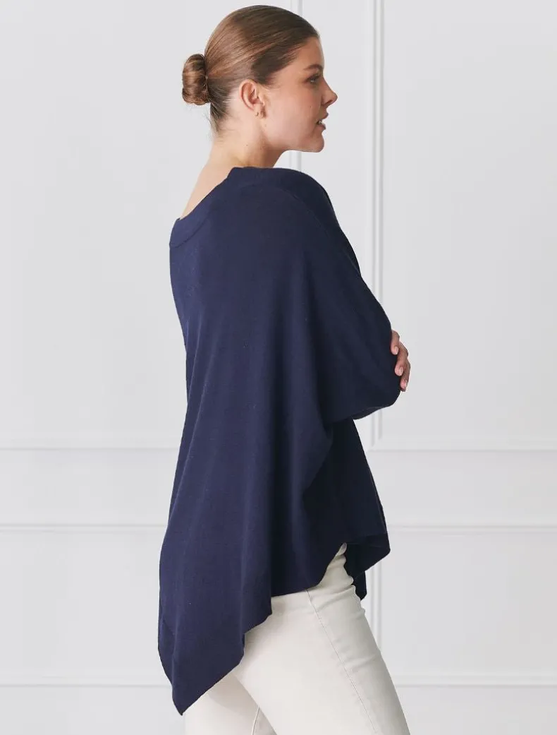 Dahlia Cotton Cashmere Jumper Navy