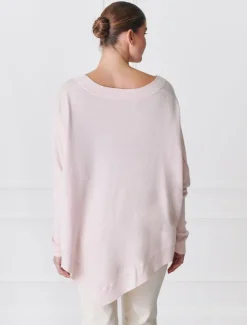 Dahlia Cotton Cashmere Jumper Pink