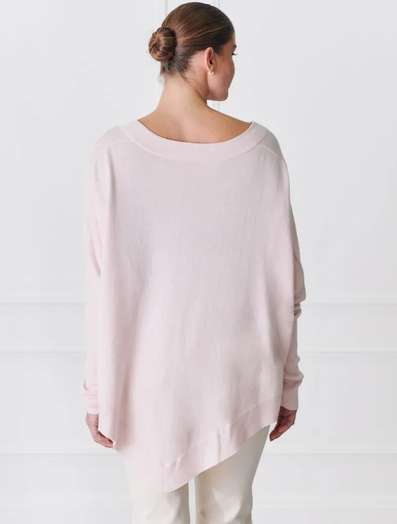 Dahlia Cotton Cashmere Jumper Pink
