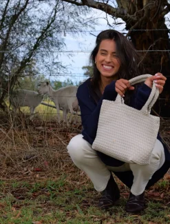 Deauville Tote Ecru