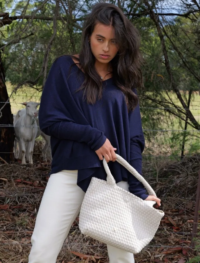 Deauville Tote Ecru