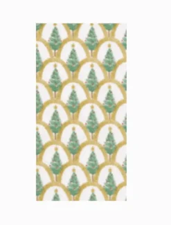 Deco Christmas Gold Guest Napkins 15pk