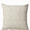 Delilah Netural Block Print Cushion 50cm x 50cm