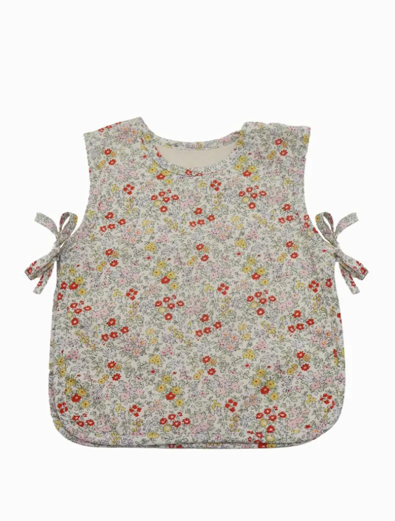 Ditsy Pinnie White