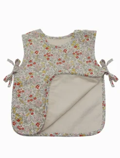 Ditsy Pinnie White