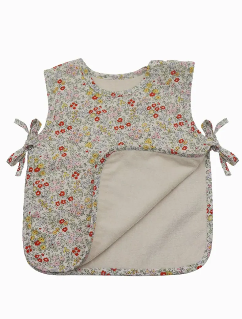 Ditsy Pinnie White