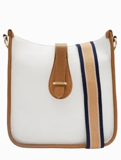 Dominic Max Bag White Tan