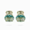 Double Crystal Clip Ons Minties