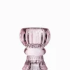 Dual Tealight Holder Rose