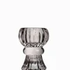 Dual Tealight Holder Smoke