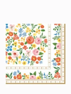 Easy Life Boho Flowers Napkins 20pk