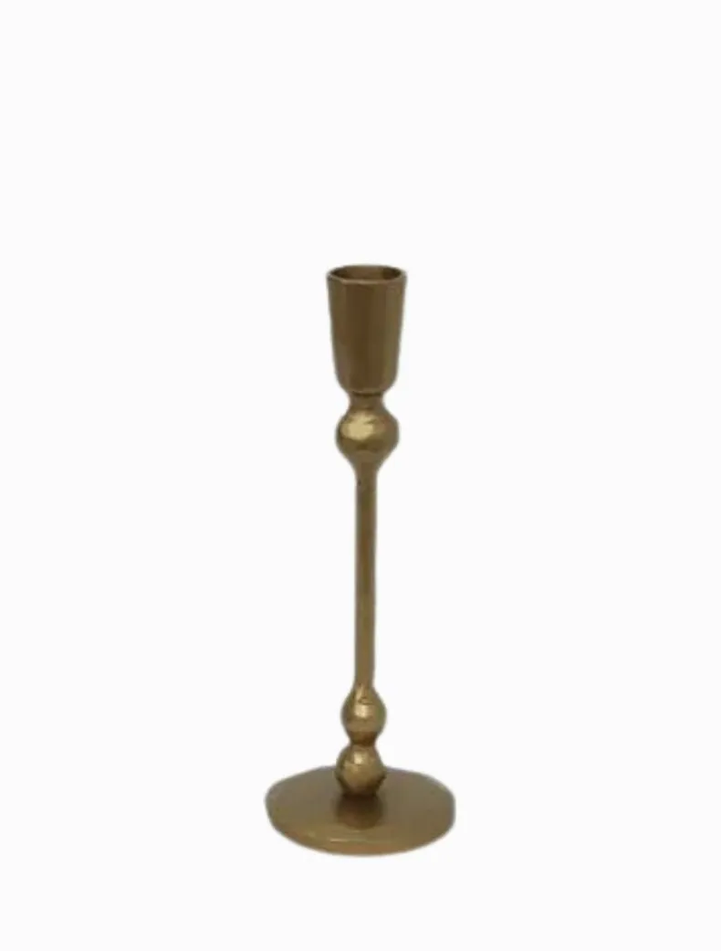 Eddie Gold Candleholder Small
