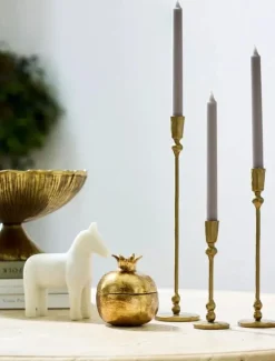 Eddie Gold Candleholder Small
