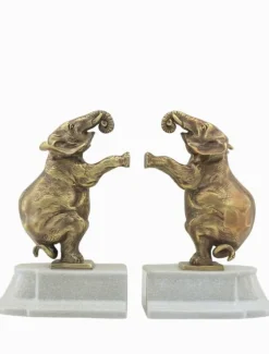 Elephant Bookends