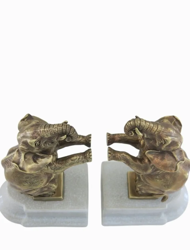 Elephant Bookends
