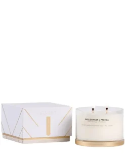 English Pear u0026 Freesia Soy Candle