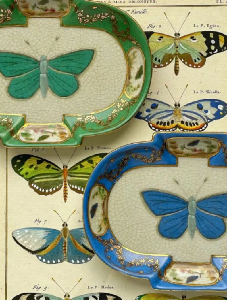 Entomologie Dish Petit Sapphire