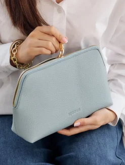 Essentials Purse Dusty Blue Large