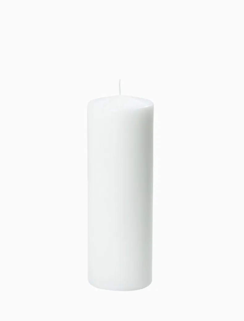 Event Pillar Candle White (7cm x 20cm)