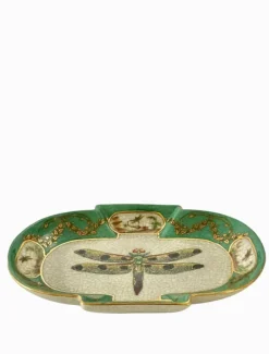 Exotico Savon Dish Libelula Green