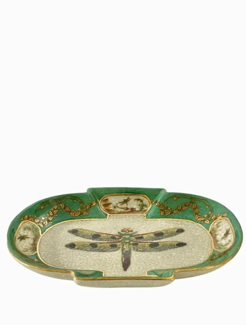Exotico Savon Dish Libelula Green