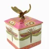 Exotico Trinket Box Libelula Pink