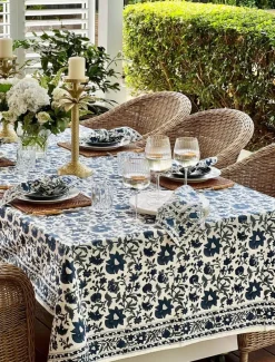 Fakistra Rectangle Tablecloth Blue 150cm x 320cm