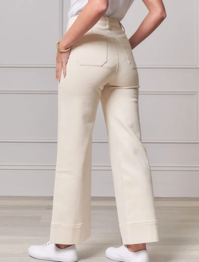 Farrah Denim Jean Bone