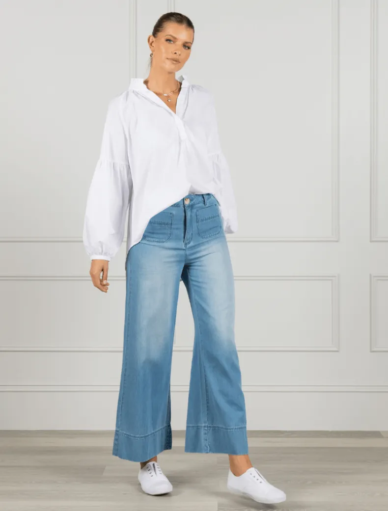 Farrah Summer Wash Denim Jeans