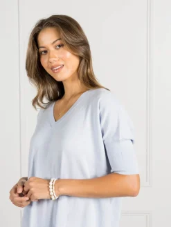 Felicity Knit Jumper Sky Blue
