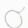 Fine Crystal Bracelet Silver