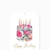 Floral Cake Tag