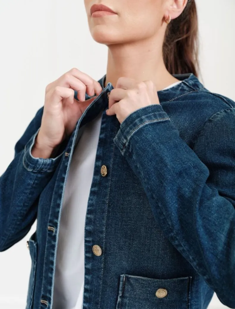 Florence Denim Jacket Indigo