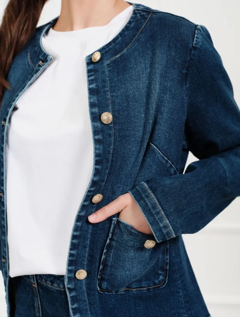 Florence Denim Jacket Indigo