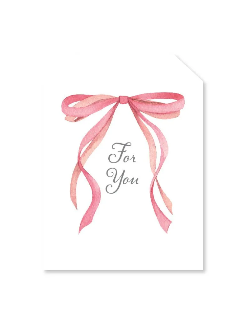 For You Bow Tag